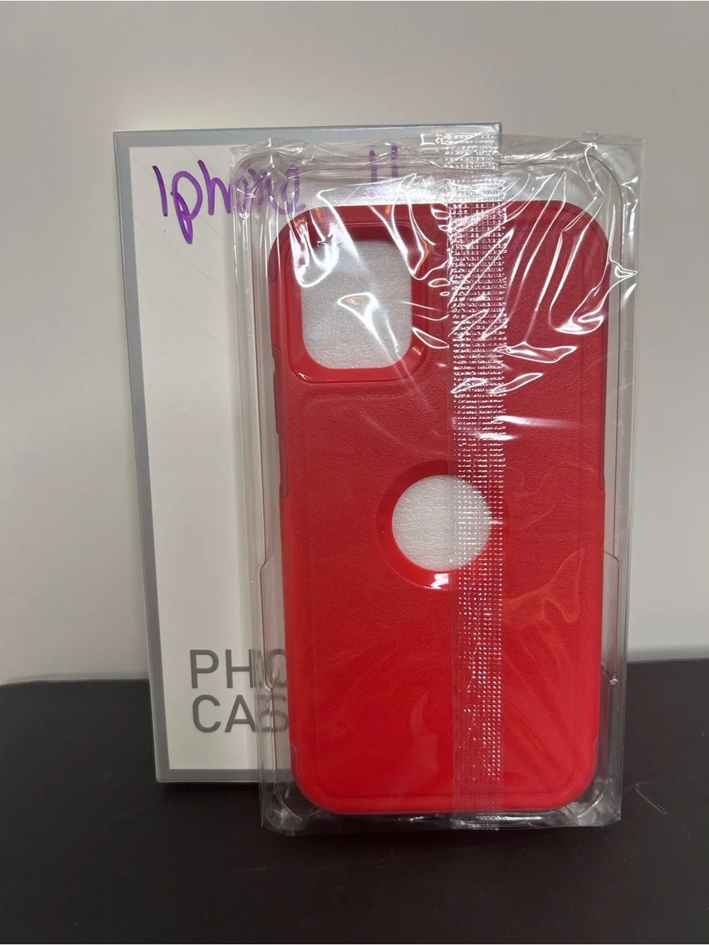 Red hardPhone Case for iPhone 11 - Slim Protective Cover